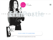 Tablet Screenshot of erinpostle.com